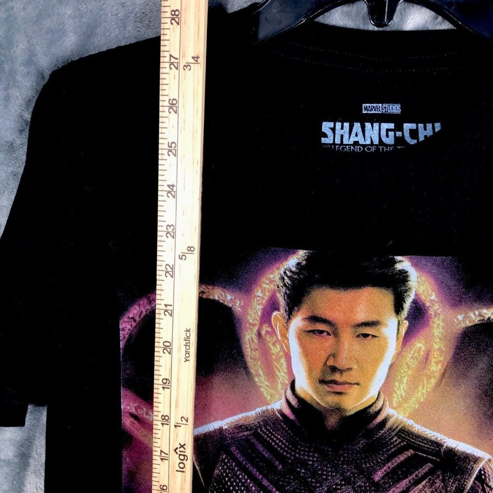 Men's Marvel Shang-Chi and the Legend of the Ten Rings Logo T-Shirt - Picture 4 of 8